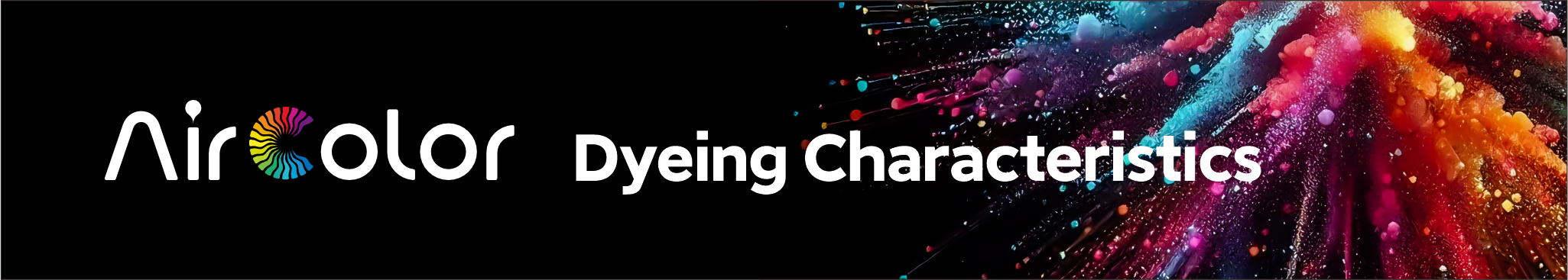 Air Color Gas Dyeing Characteristics